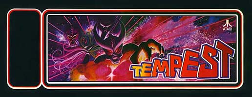 tempest video game arcade art