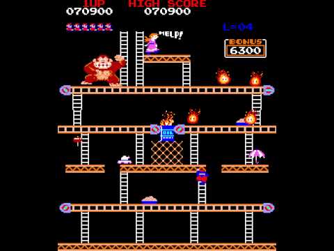 video games 1981 donkey kong