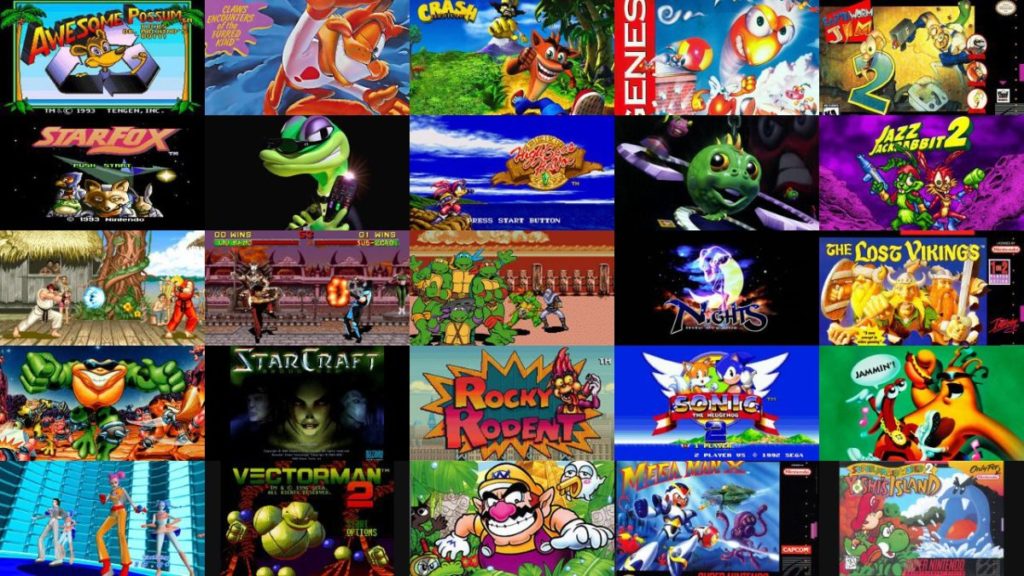 Retro 90s Video Games Online For Free!